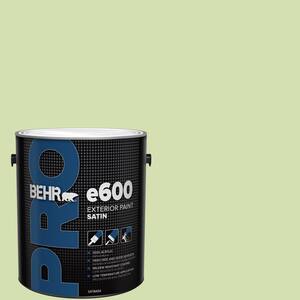 1 gal. #420C-3 Celery Bunch Satin Exterior Paint