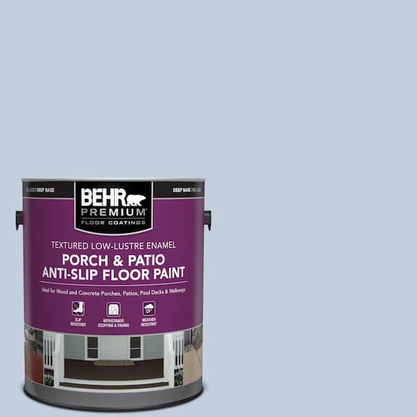 1 gal. #PPU15-17 Monet Textured Low-Lustre Enamel Interior/Exterior Porch and Patio Anti-Slip Floor Paint