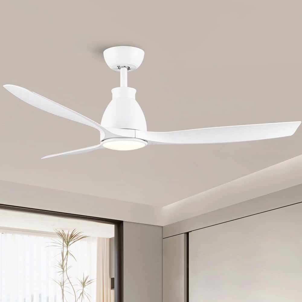 Splenda 52 in. Indoor Matte White Modern Ceiling Fan with Light and Remote Control price history on PriceWatchPro