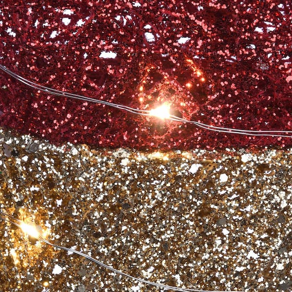 Holiday Light Bulb: Red Fine Glitter – Jewelry By Jen LLC