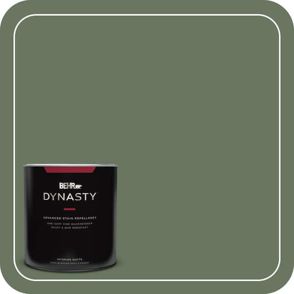BEHR DYNASTY 1 qt. #440F-6 Old Vine Matte Interior Stain-Blocking Paint and Primer