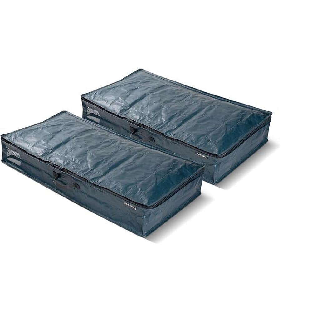 UPC 853520005136 product image for Ocean Navy 12 gal. Under Bed Storage Bag (2-pack) | upcitemdb.com