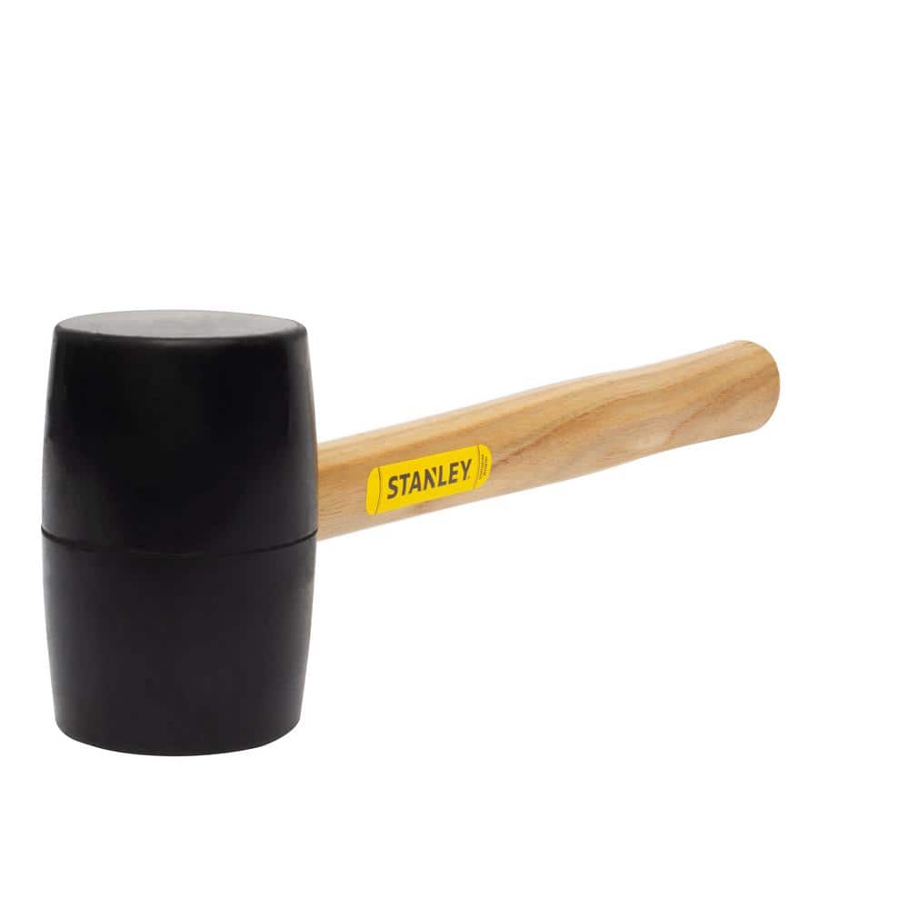 Stanley 16 oz. Rubber Mallet STHT56144 - The Home Depot