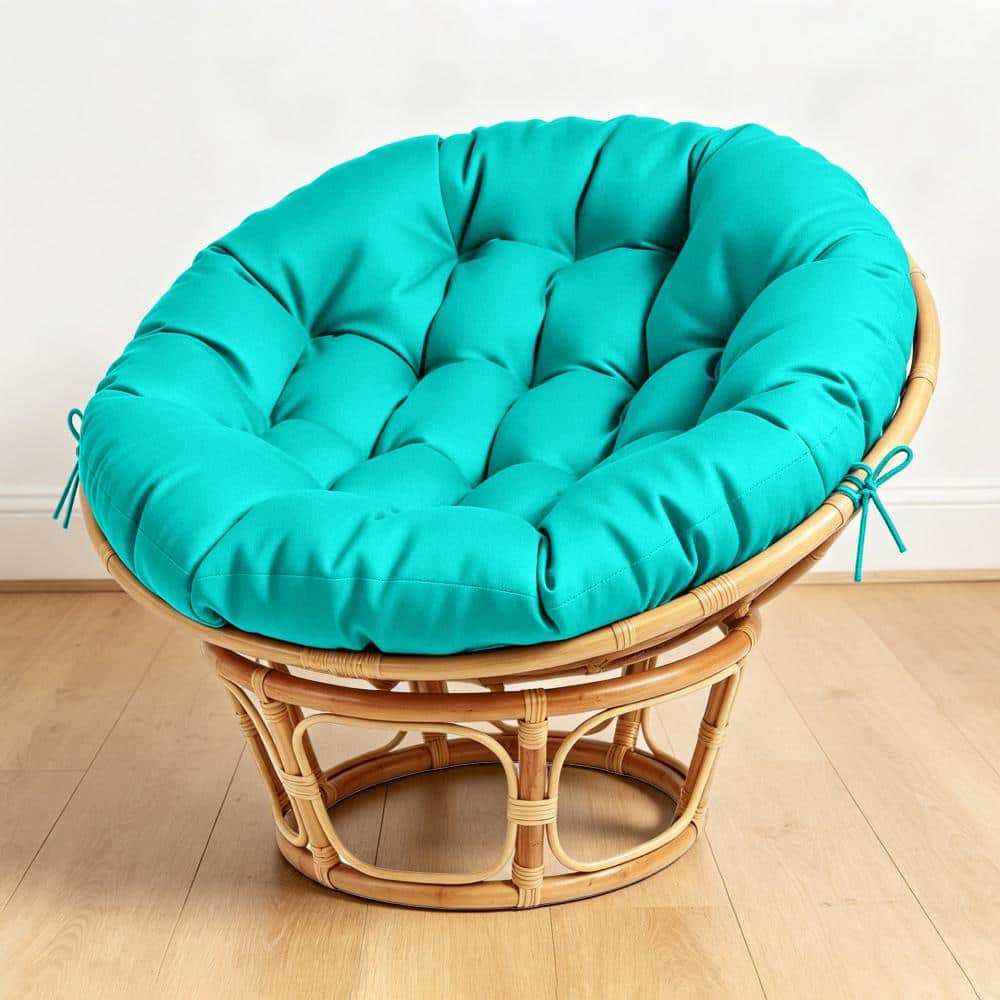 "47""Large Round Tufted Floor Cushion Thick Seat Pad with Ties,Lake Blue" price history on PriceWatchPro
