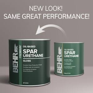 1 qt. Gloss Clear Oil-Based Interior/Exterior Spar Urethane Wood Sealer