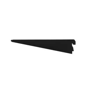 9 in. Regular Duty Shelf Bracket - Black