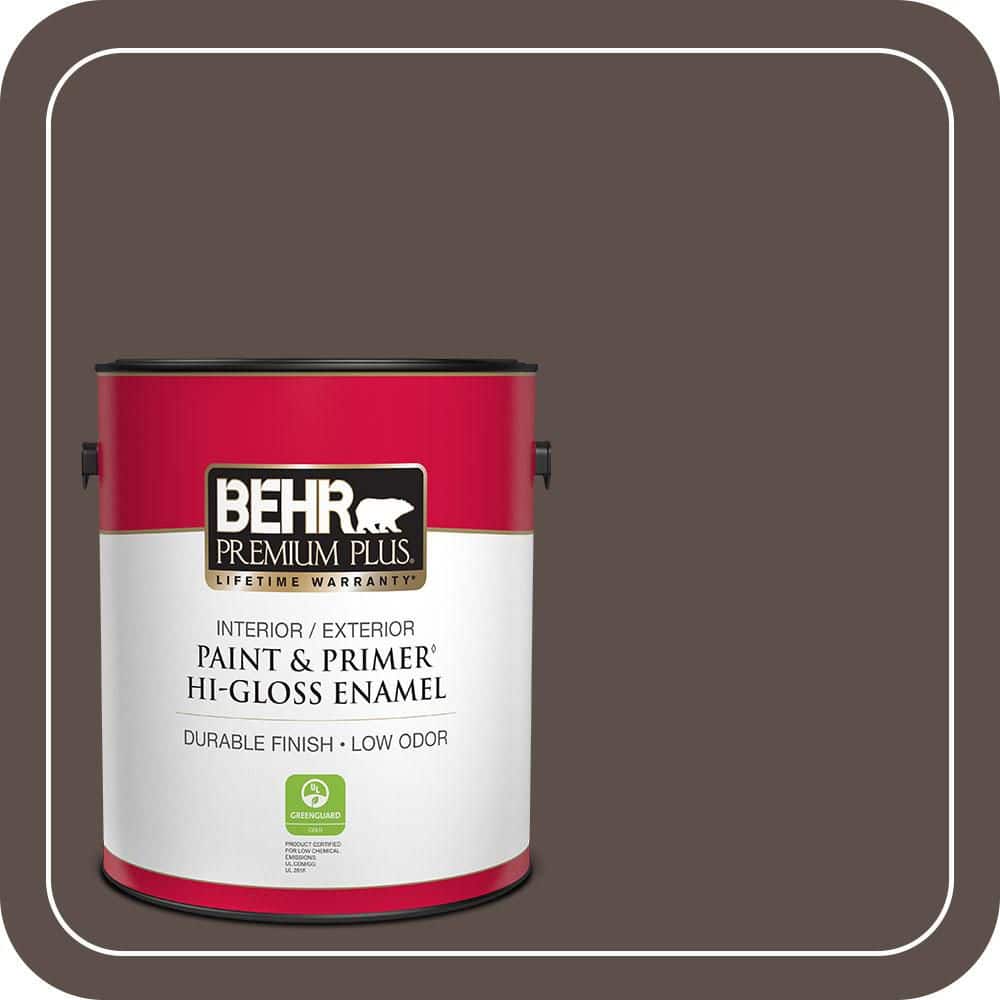 1 gal. Home Decorators Collection #HDC-AC-07 Oak Creek Hi-Gloss Enamel Interior/Exterior Paint & Primer price history on PriceWatchPro