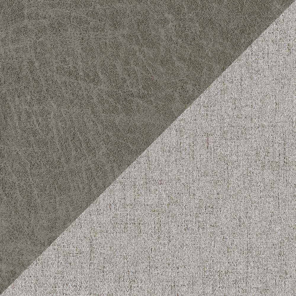 Beige Textured Fabric Upholstery Arm Chair with Wood Legs