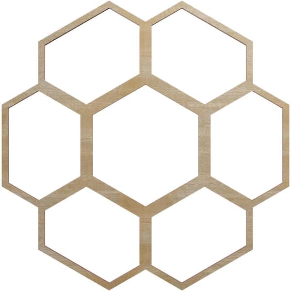 0.375 in. x 5.625 in. x 16 in. Wood Medallion Moulding