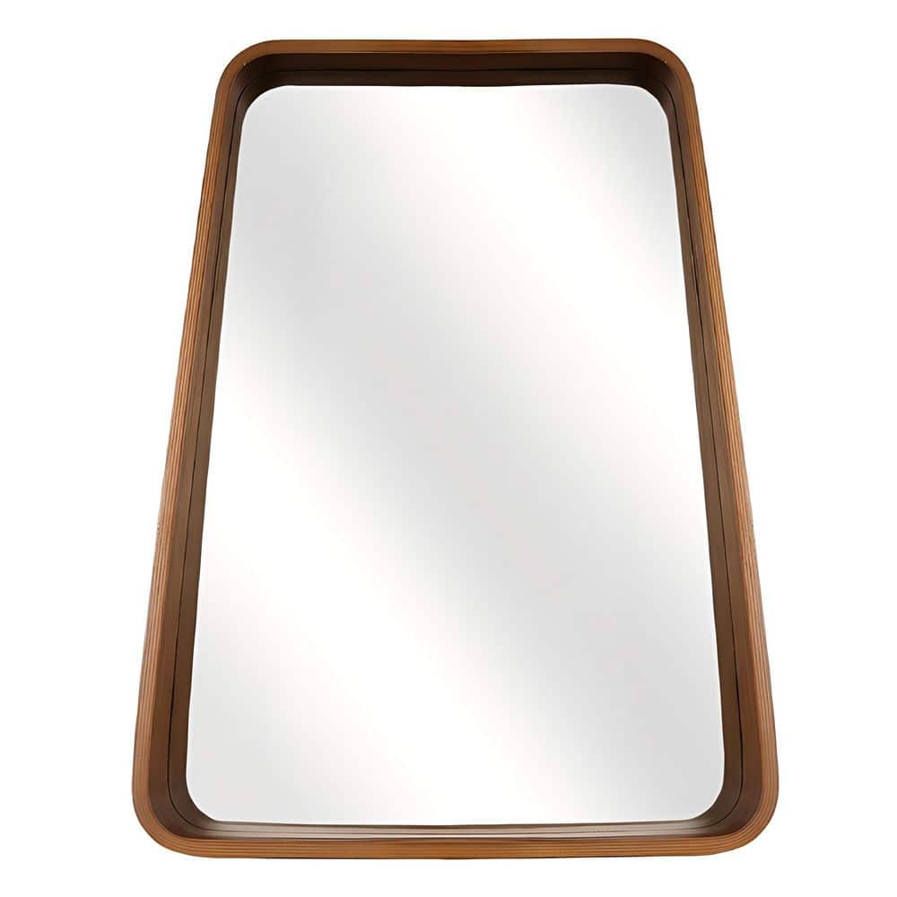 2-Piece 18 in. W x 24 in. H Farmhouse Rectangle Wall Mirrors with Shelf for Bathroom, Bedroom-Decorative Mirror Set price history on PriceWatchPro
