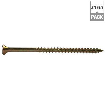 #8 x 3 in. Star Drive Bugle-Head Construction Screw (25 lbs./Pack)