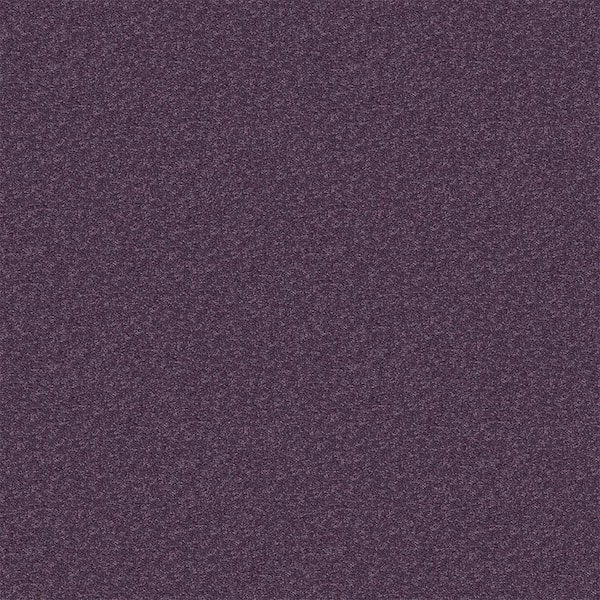 Watercolors II - Wisteria - Purple 15 ft. 38.4 oz. Polyester Texture Carpet - Installation Required