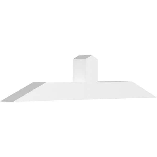 Ekena Millwork Portland 48 in. W x 10 in. H x 4 in. D Signature Polyurethane Bracket