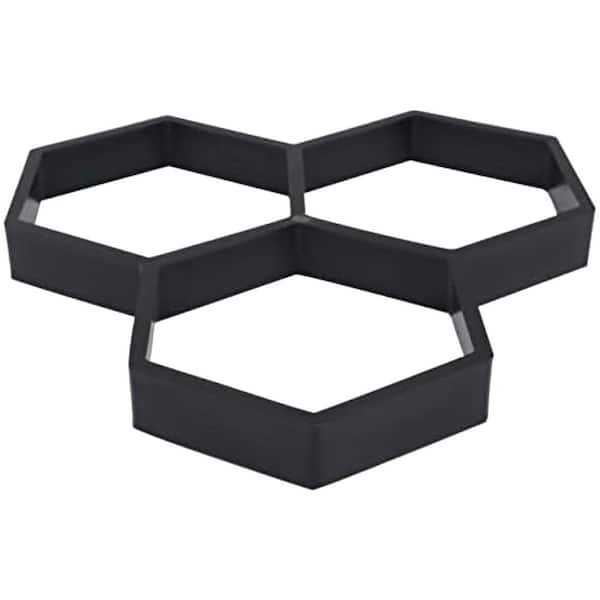 30 cm Hollow Concrete Paving Mold for DIY Garden Walkway Patio Lawn Paving Customizable and Eco-Friendly Design