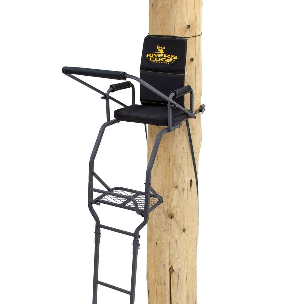 Ladder tree stand seat improvements.  Confessions of a fisherman, hunter  and tinkerer