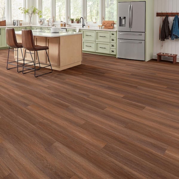 Tanglewood Oak 22 MIL x 8.7 in. W x 59 in. L Click Lock Waterproof Luxury Vinyl Plank Flooring (25 sqft/case)