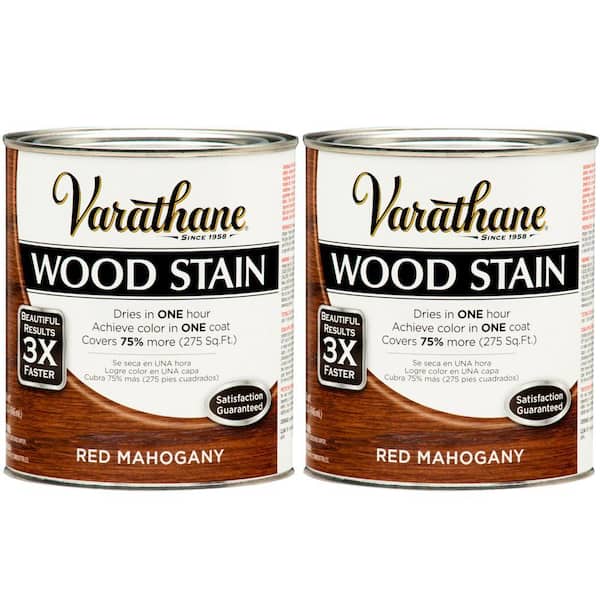 Varathane 1 Qt. Red Mahogany Wood Stain (2-Pack)-DISCONTINUED
