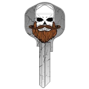 KW1-KL005 Keyblank Skull and Bones