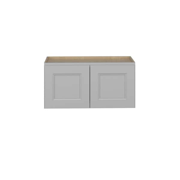 Kunal Kitchens Rockingham Recessed 30 in. W x 15 in. H x 12 in. D in Painted Stratus Plywood Assembled Wall Cabinet