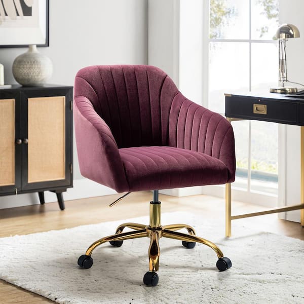 Chapdelaine velvet best sale task chair