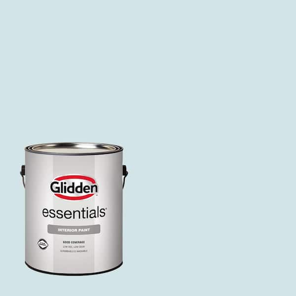 Glidden Essentials 1 gal. PPG1035-1 Watery Blue Eggshell Interior