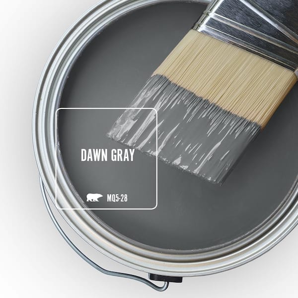 BEHR PREMIUM 5 gal. #MQ5-28 Dawn Gray Semi-Gloss Direct to Metal  Interior/Exterior Paint - Yahoo Shopping