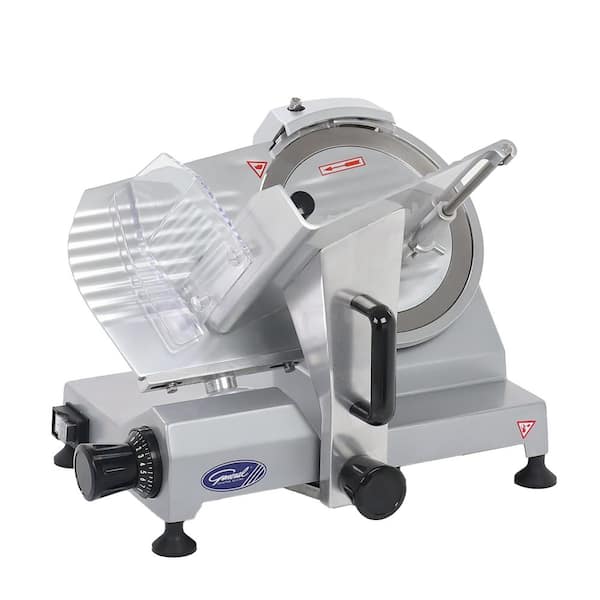 Foodservice Manual Commercial Food Slicer, 9 Inch Knife, Light Duty, in Stainless Steel
