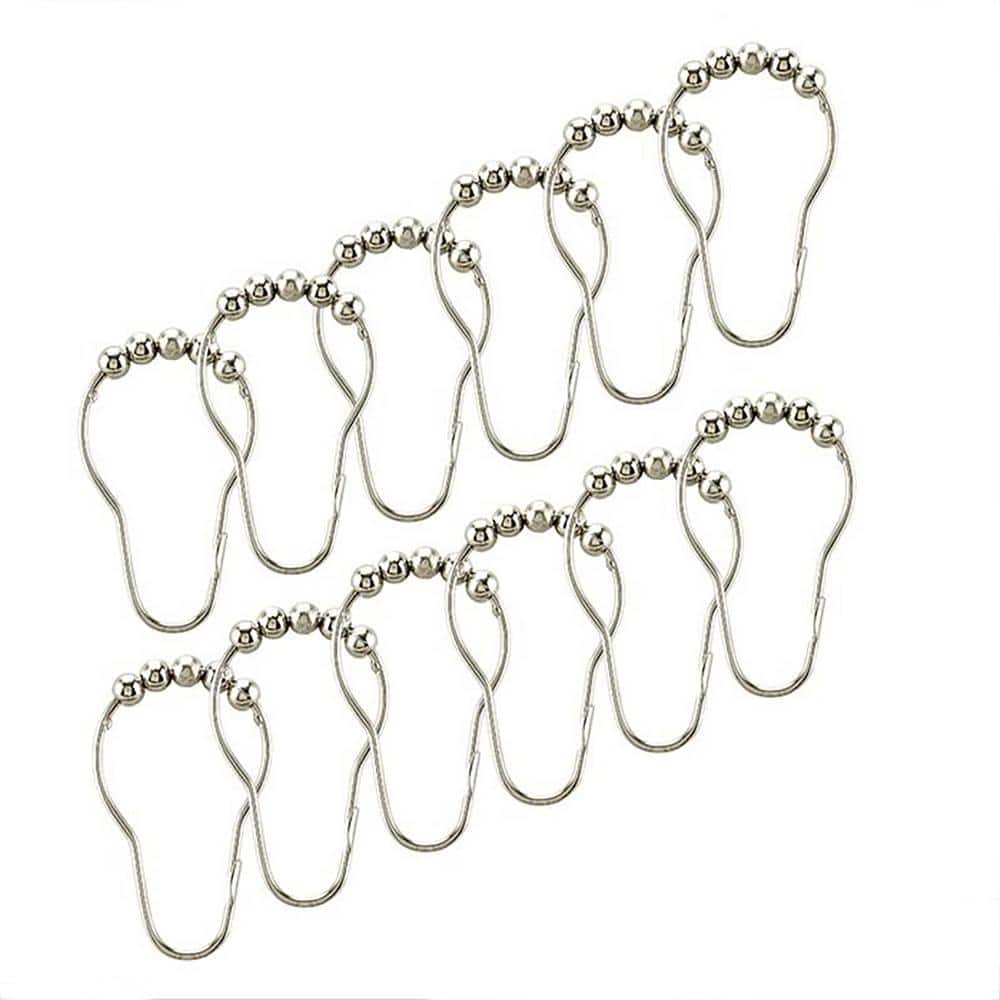 12-Pack Steel Shower Curtain Rings/Hooks in Chrome price history on PriceWatchPro