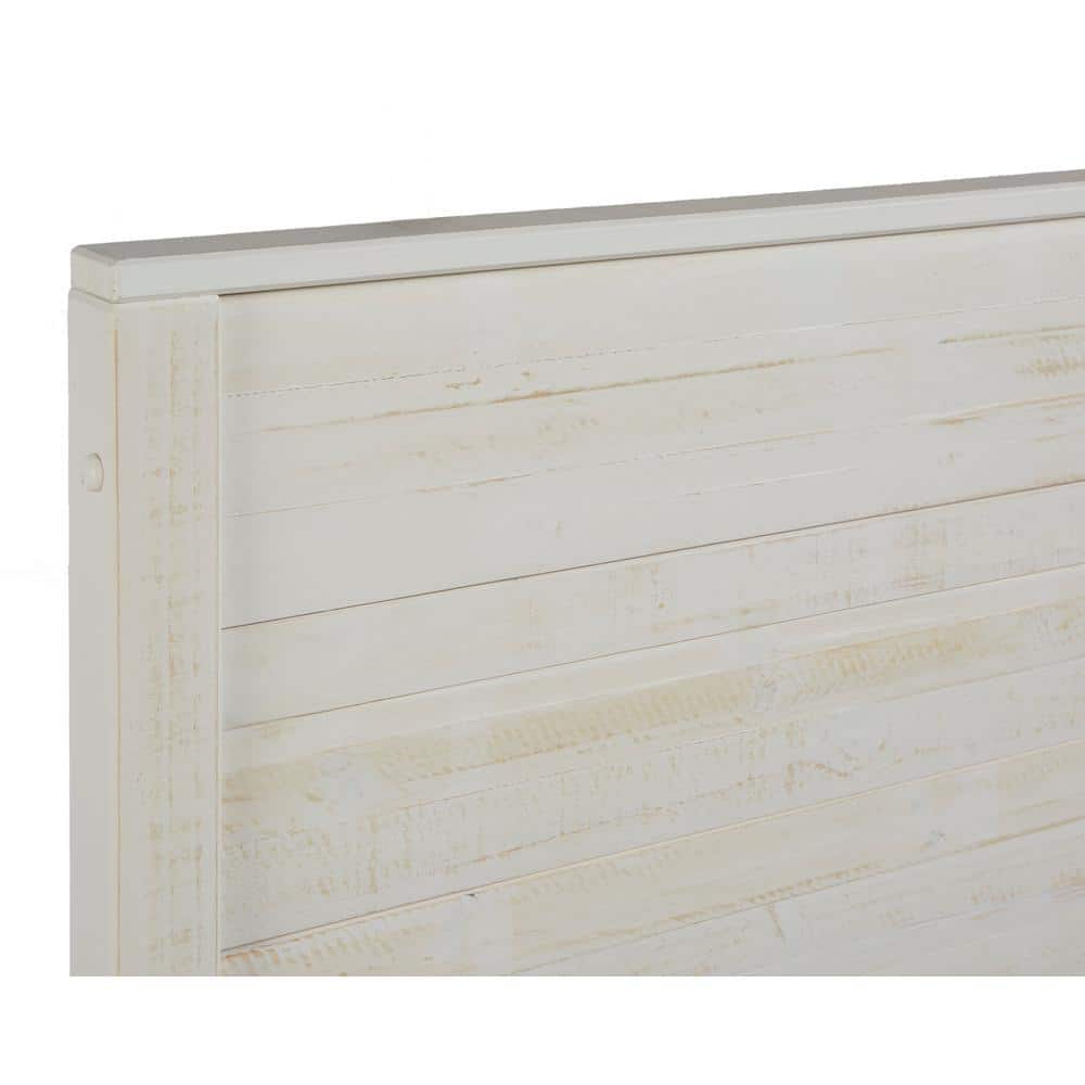 Baja Pine Wood King Platform Bed with Solid Wood Frame
