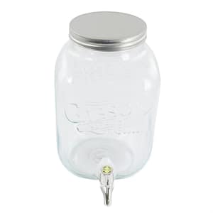 Libbey 92164 Farmhouse Double 1.85 Gallon Glass Beverage Dispenser