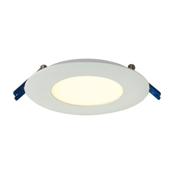 Illume Lighting 4 in. White Integrated LED Recessed Kit