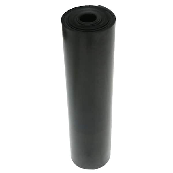Rubber-Cal Nitrile Commercial Grade Black Buna Rubber 60A Rubber Sheet 3/8 Thick x 3ft Width x 10ft Length 