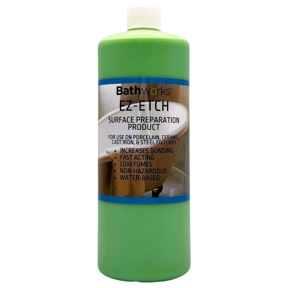 BATHWORKS 32 oz. EZ Etch Porcelain, Ceramic, and Glass Etching Paste