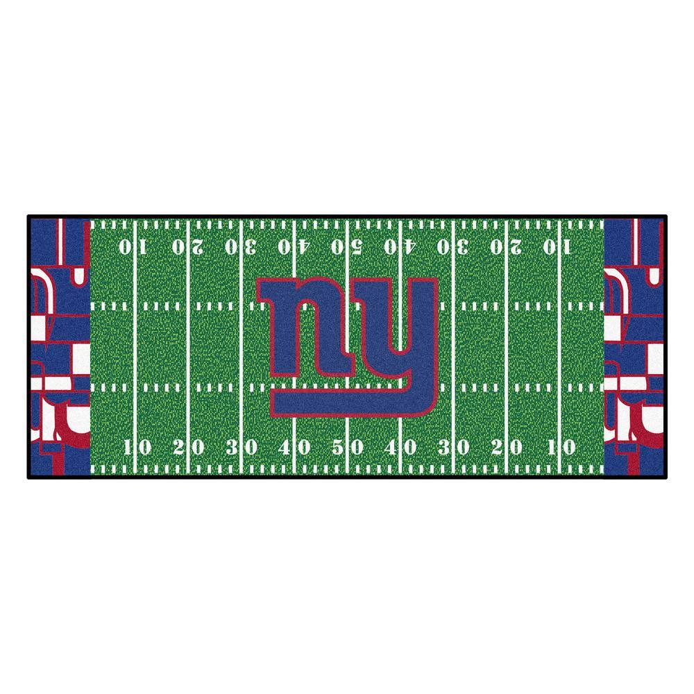 FANMATS NFL - New York Giants Helmet Rug - 5ft. x 8ft. 5809 - The Home Depot