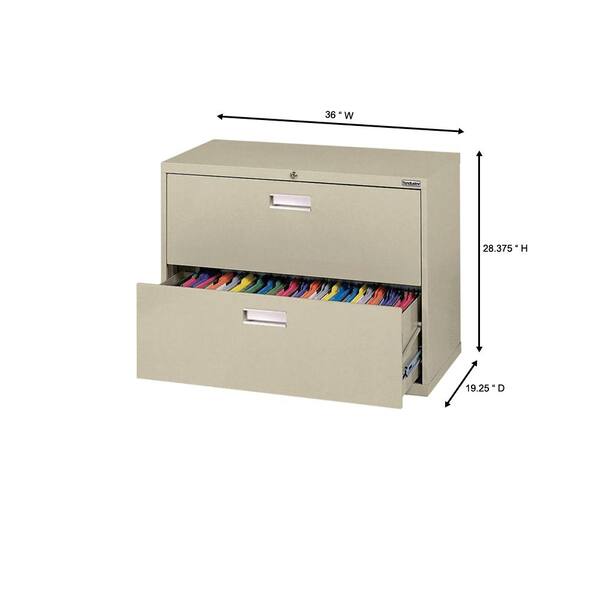2-Drawer Lateral File Cabinet 