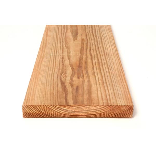 Unbranded 2 in. x 8 in. x 20 ft. . #1 Ground Contact Pressure Treated Cedartone Pine Lumber