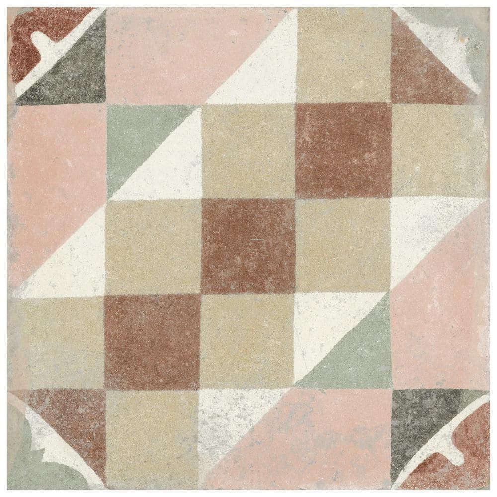 Kings Valentia Favara 9 in. x 9 in. Porcelain Floor and Wall Take Home Tile Sample price history on PriceWatchPro