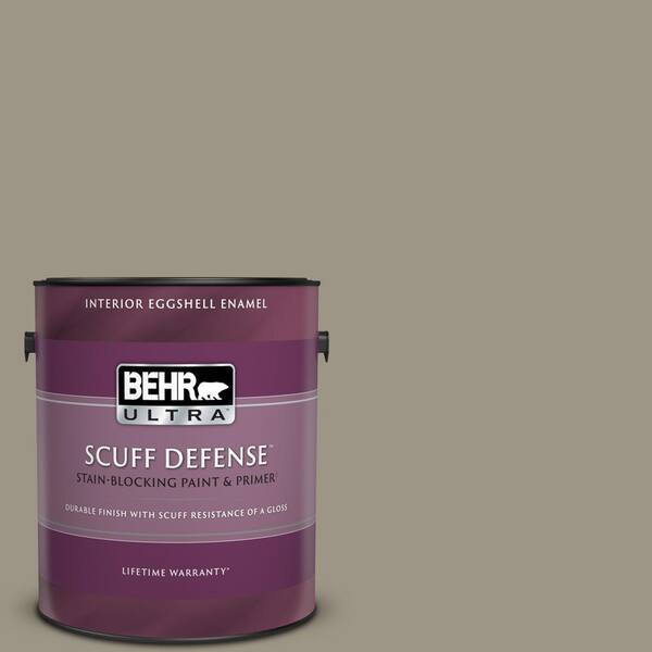BEHR ULTRA 1 gal. Home Decorators Collection #HDC-CT-20 Greywood Extra Durable Eggshell Enamel Interior Paint & Primer