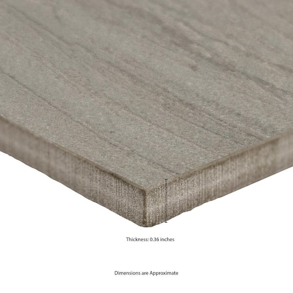 MSI Malahari Greige 12 in. x 24 in. Lapato Porcelain