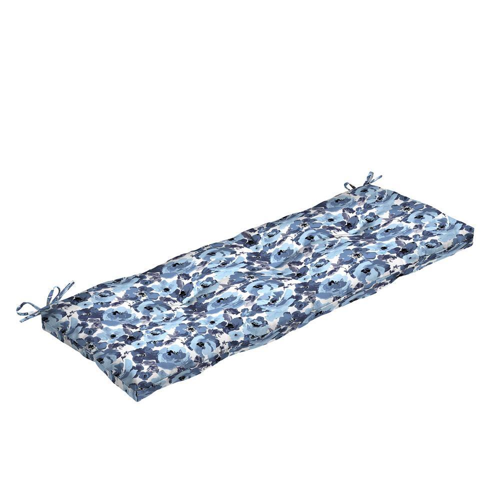 Rectangle Outdoor Plush Modern Tufted Bench Cushion, Garden Floral price history on PriceWatchPro