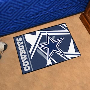 Dallas Cowboys Patterned 1.5 ft. x 2.5 ft. XFIT Design Starter Area Rug