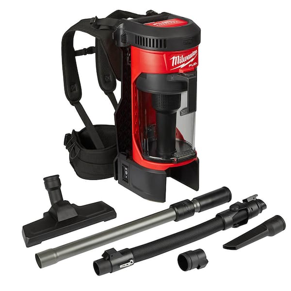 M18 FUEL 18-Volt Lithium-Ion Brushless 1 Gal. Cordless 3-in-1 Backpack Vacuum (Tool-Only) M18 FUEL 18-Volt Lithium-Ion Brushless 1 Gal. Cordless 3-in-1 Backpack Vacuum (Tool-Only)