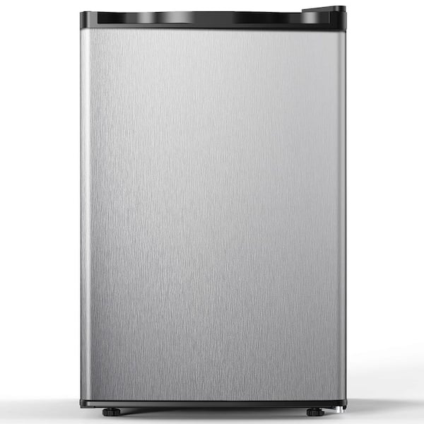 20.5 in. W 3.0 cu. ft. Upright Freezer Manual Defrost in Silver with Adjustable Temperature Controls
