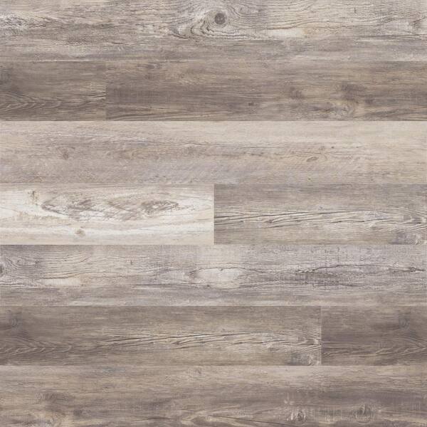 Home Decorators Collection Firview Lookout Gray 12 MIL x 7.6 in. W x 42 in. L Waterproof Click Lock Luxury Vinyl Plank Flooring (20.8 sq.ft. /Case)