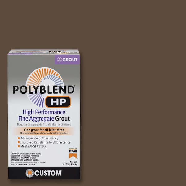 Polyblend HP #646 Coffee Bean 10 lbs. High Performance Fine Aggregate Grout