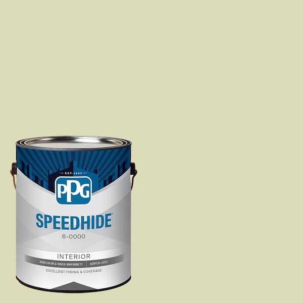 1 gal. PPG1119-3 Beach Grass Satin Interior Paint