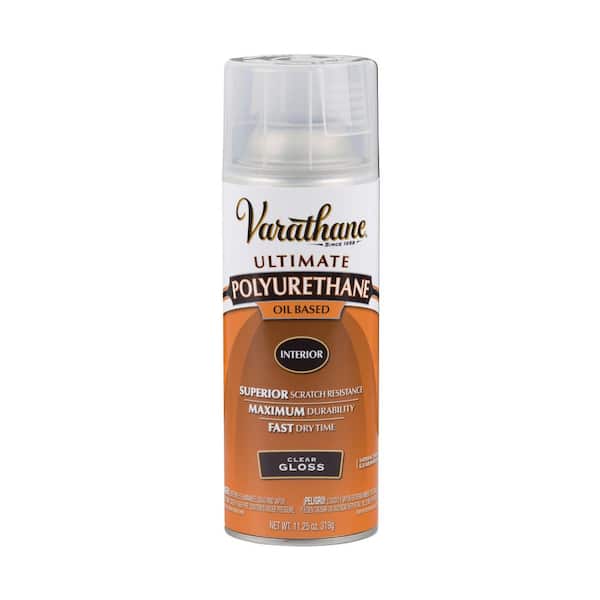 Varathane 11 oz. Clear Gloss Oil-Based Interior Polyurethane Spray Paint