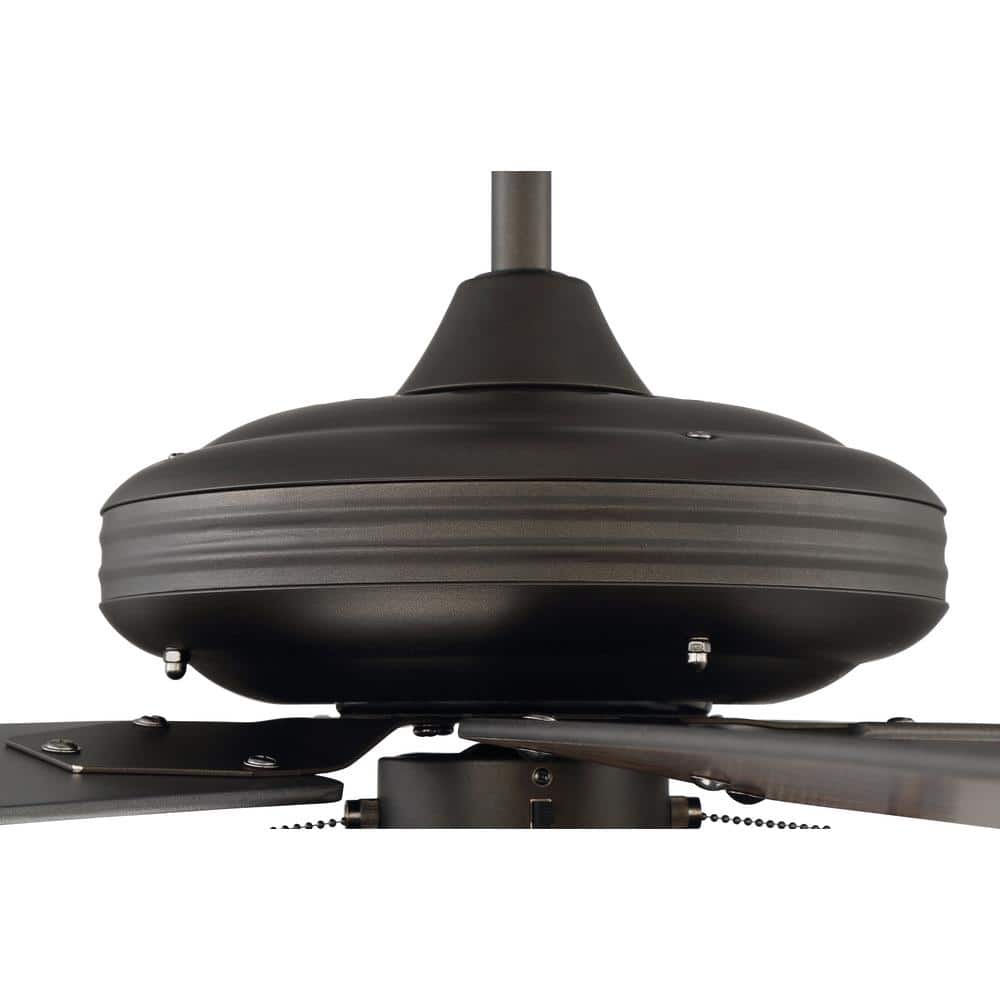 Craftmade 52" Espresso Ceiling Fan with LED Light and Reversible Blades