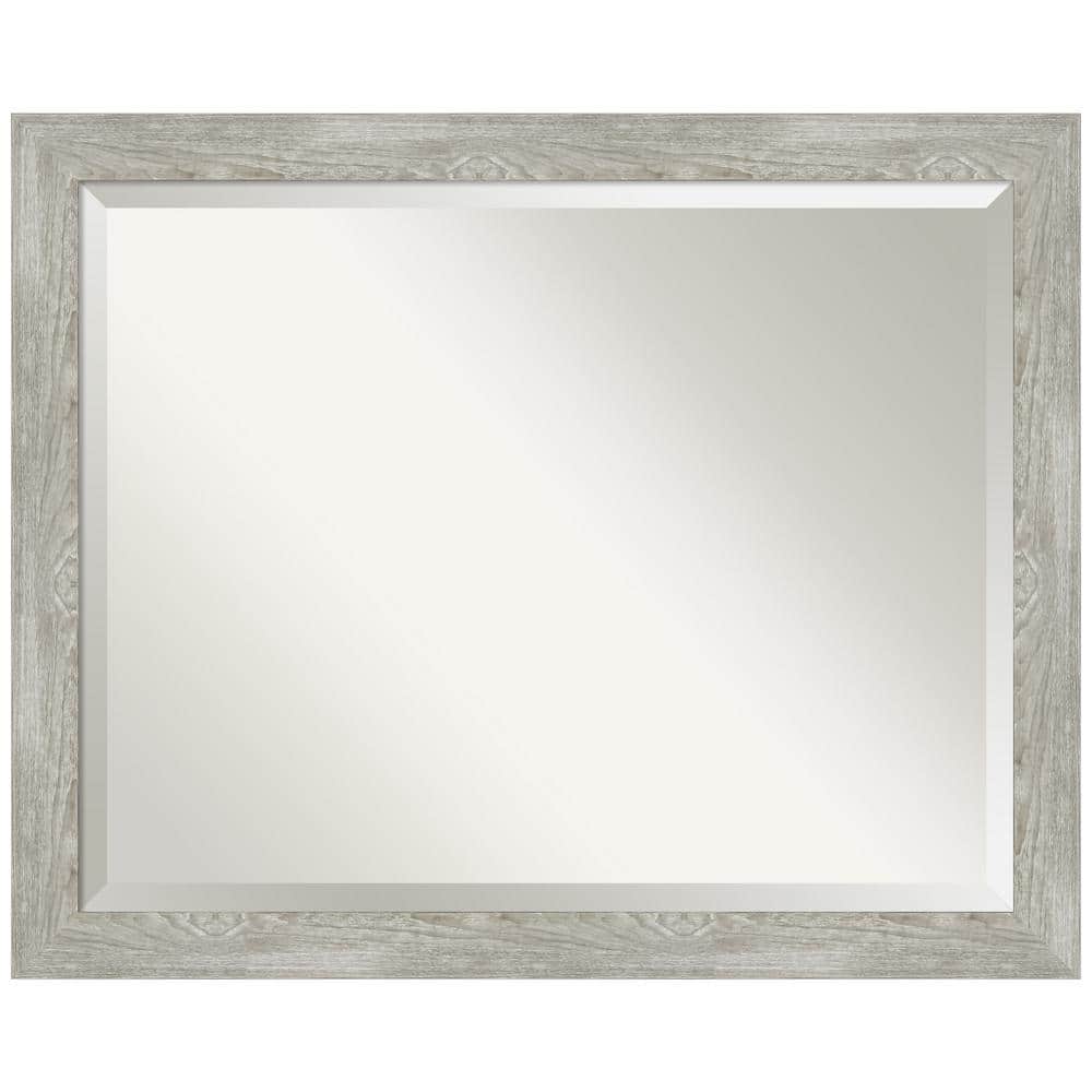Dove Greywash Narrow 31.5 in. H x 25.5 in. W Framed Wall Mirror price history on PriceWatchPro