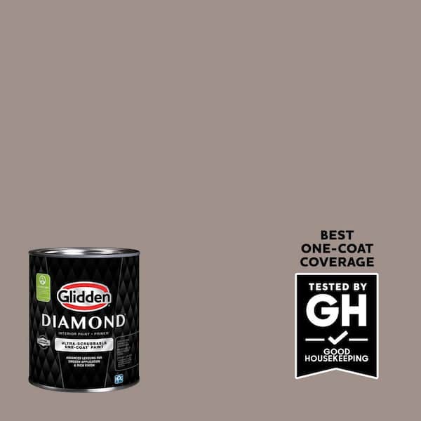 Glidden Diamond 1 qt. PPG1018-5 Talavera Semi-Gloss Interior Paint with Primer